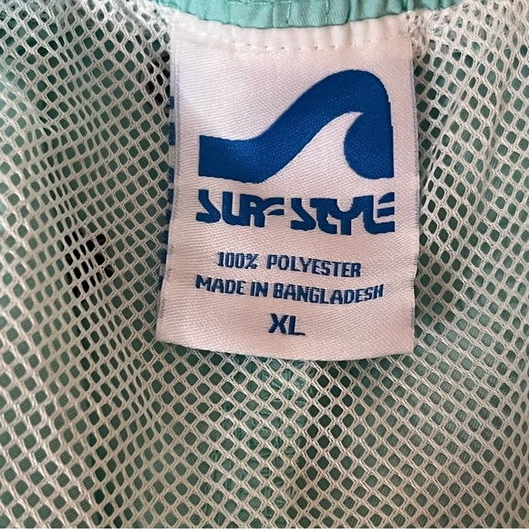 Men's Swimwear Aqua Trunks With Palm Trees Size XL NWT's - Picture 2 of 6